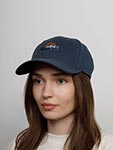 Бейсболка STETSON арт. 7721172 BASEBALL CAP MOUNTAIN (синий)